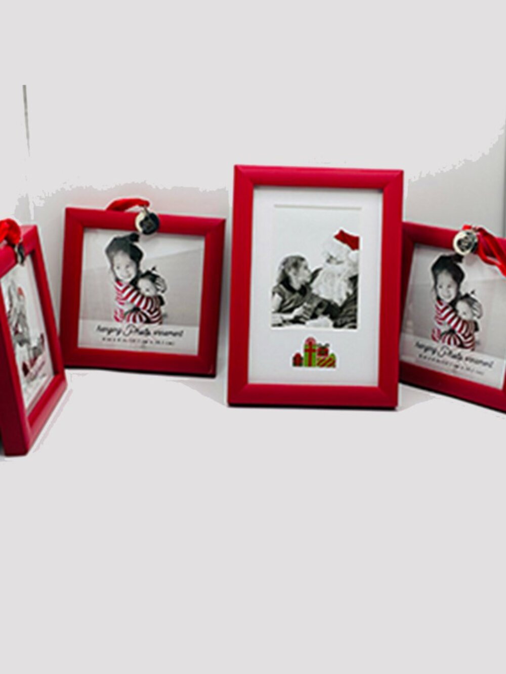 Set of mini Christmas photo frames